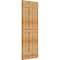 Ekena Millwork Joined Board-n-Batten Shutters, Rough Sawn Western Red Cedar, 26 7/8W x 66H, PR RBJ06S26X066RWR - alternate 2
